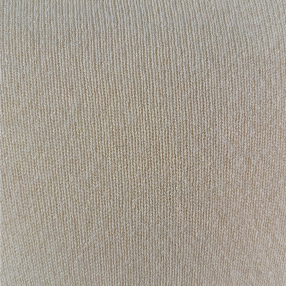 Saffron 100% Cashmere Sweater Butter Yellow Turtleneck Cabincore Size Medium - Picture 9 of 11